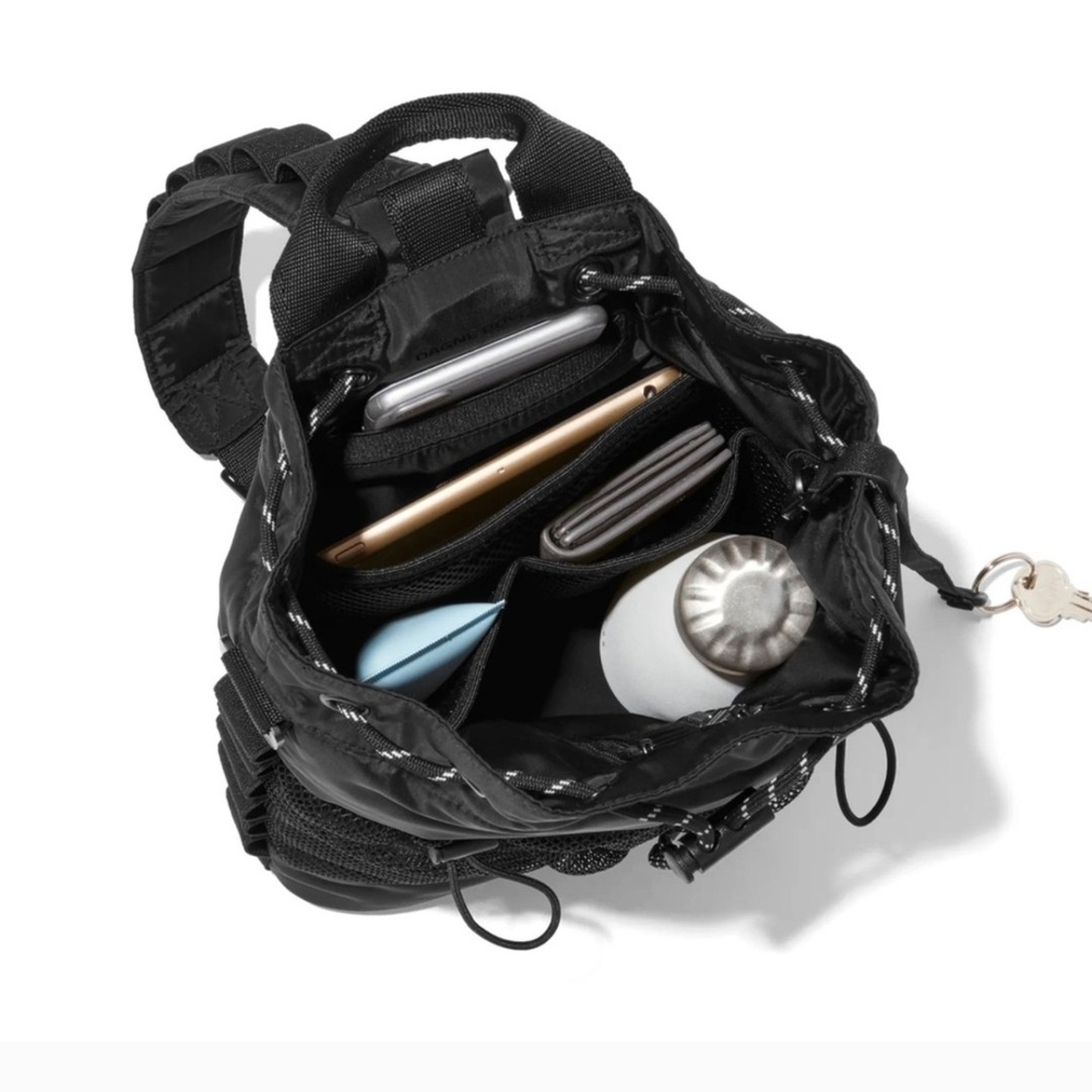 Dagne Dover Black Drawstring Backpack - image 2